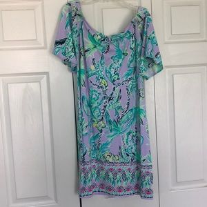 Lilly Pulitzer off the shoulder DRESS